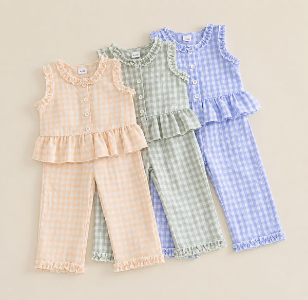 Charlie Gingham Set