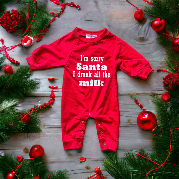 Drank Santa's Milk Onesie