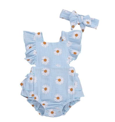 Daisy Baby Romper