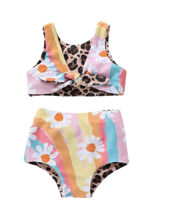 Rio Reversible Kids Bikini Swim