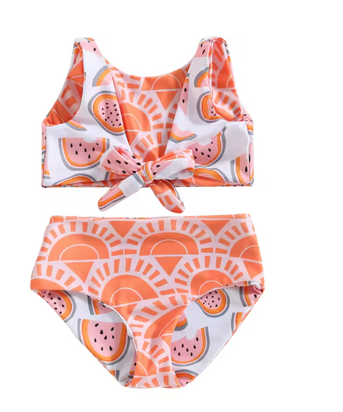 Sunkist Watermelon Reversible Bikini