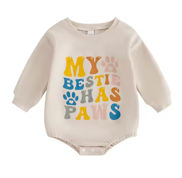 My Bestie Has Paws Onesie
