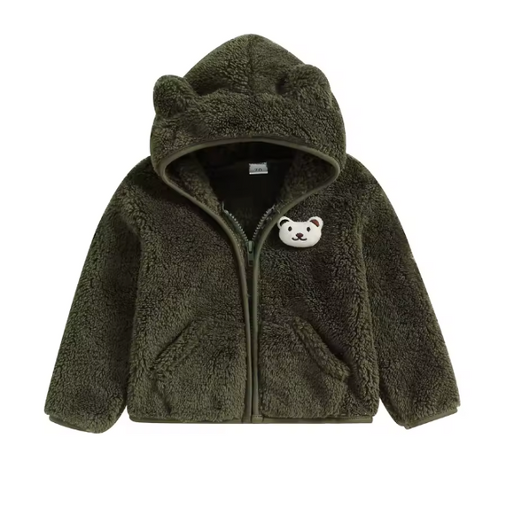 Teddy Hooded Jacket