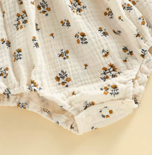 Brenda Floral Romper