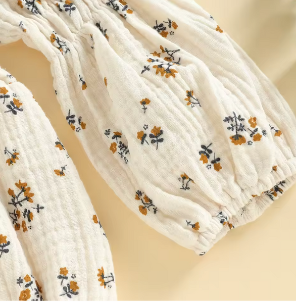 Brenda Floral Romper