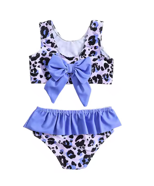 Violet Leopard Bikini