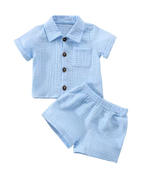 Jordan Short Linen Set