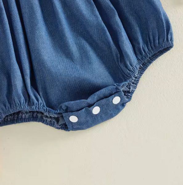 Tara Chambray Romper