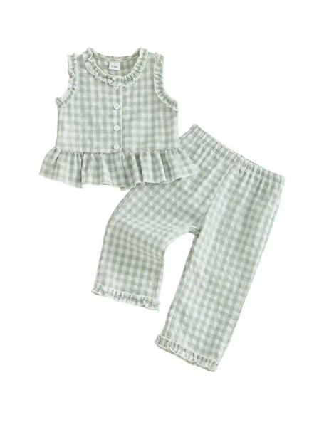 Charlie Gingham Set