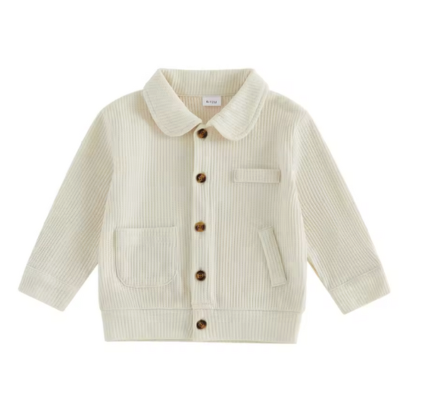 Cole Waffle Button Up