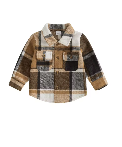 Pike Plaid Button Up