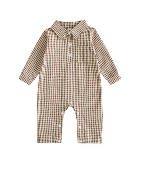 Enzo Plaid Jumper