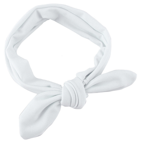 White Bow Headband Girls Kids Toddler Children Infant Baby Hair Accessories