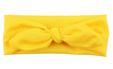 Solid Bow Headband