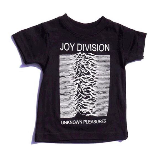 Black Joy Division Tee Boys Girls Kids Toddler Children Infant Baby Unisex Clothes