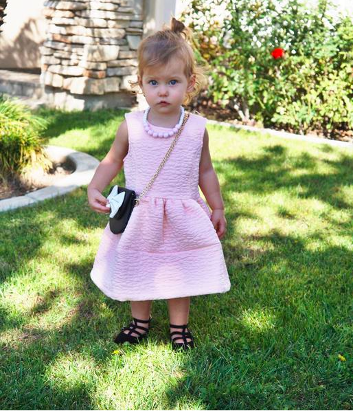 Dalat Pink Fit & Flare Dress