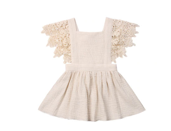 Giselle Tie Back Kid's Dress