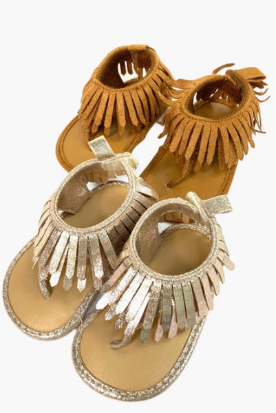 Olivia Fringe Baby Sandal