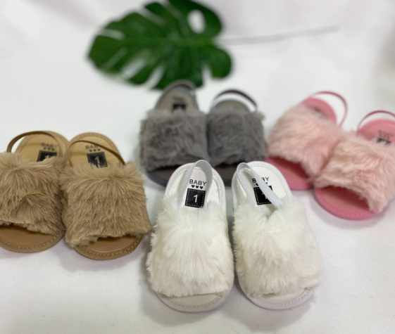 Cherie Plush Baby Slipper