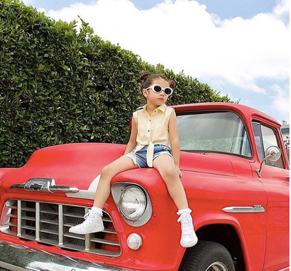 Gidget Yellow Stripe Drop Armhole Sleeveless Fashion Top