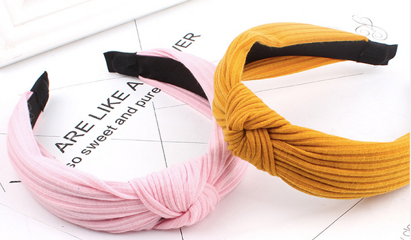 Katie Solid Knotted Headband