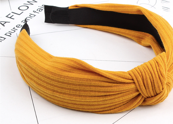 Katie Solid Knotted Headband