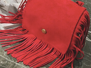 Marant Fringe Crossbody Kids Purse