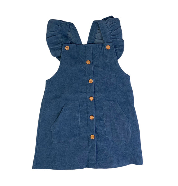 Julie Corduroy Overall Dress