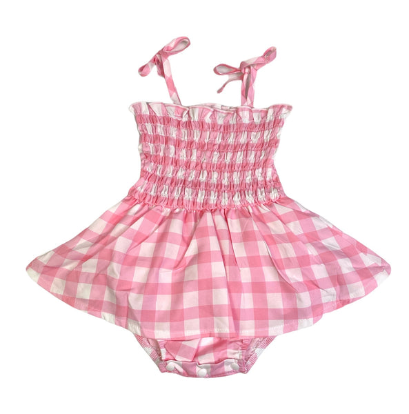 Cassini Gingham Romper