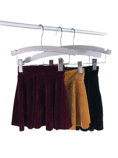 Gigi Velvet Skirt