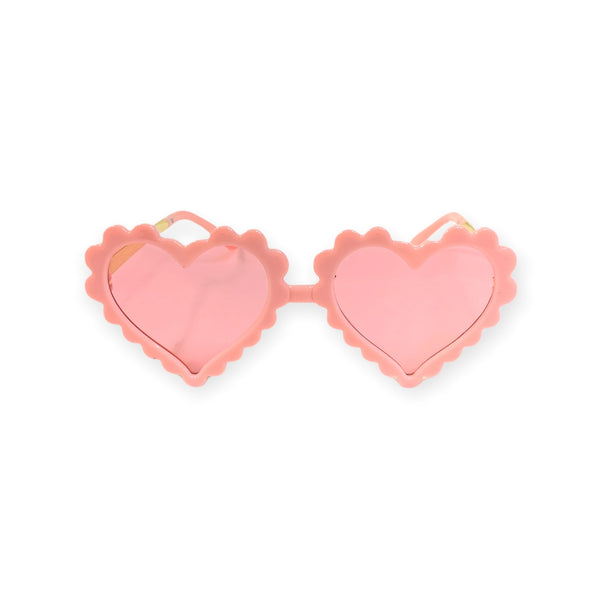 Scallop Heart Sunglasses