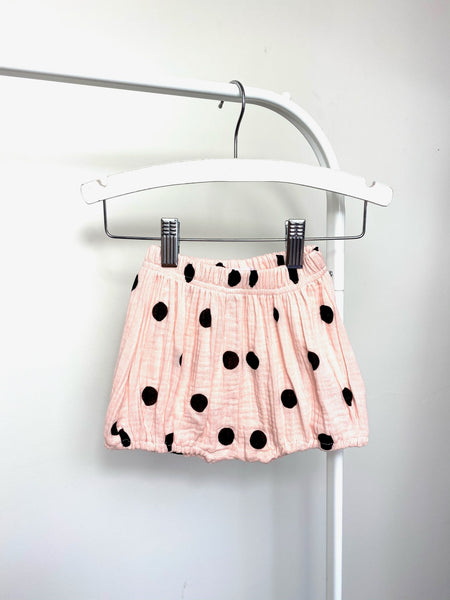 Ostia Blush Polka Dot Gauze Short