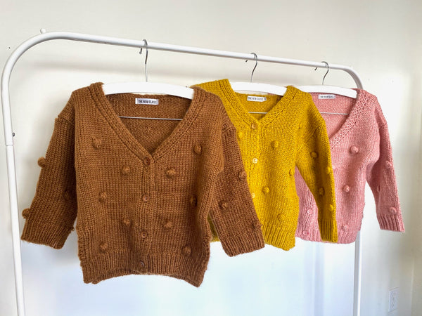 Pom Pom Kids Cardigan