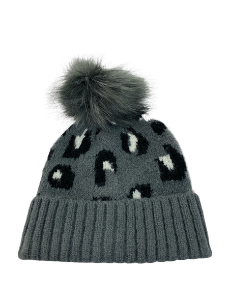 Laurent Animal Pom Beanie